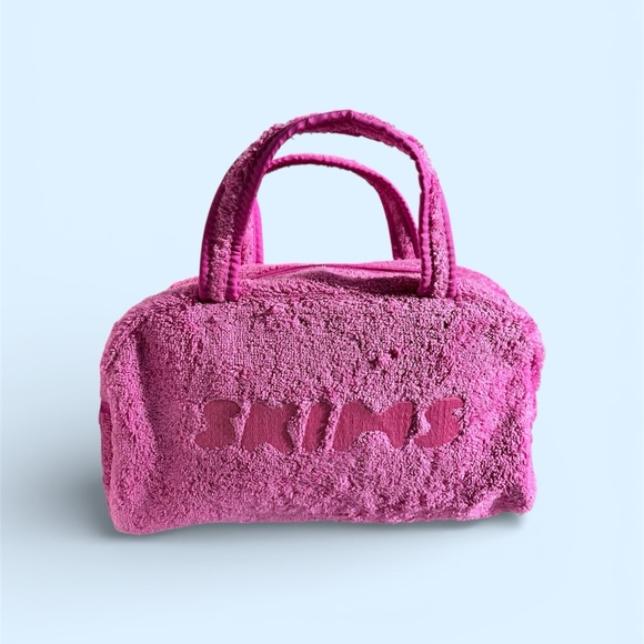 SKIMS Handbags - SKIMS Terry Cover Ups Mini Duffle Bag - Neon Orchid - OS at Skims